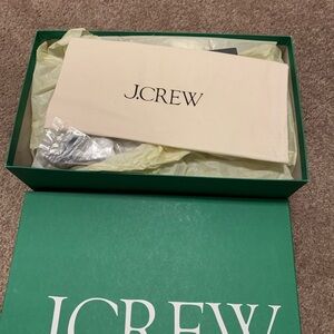 J. Crew Lucie braided-strap sandals in Italian leather size 12